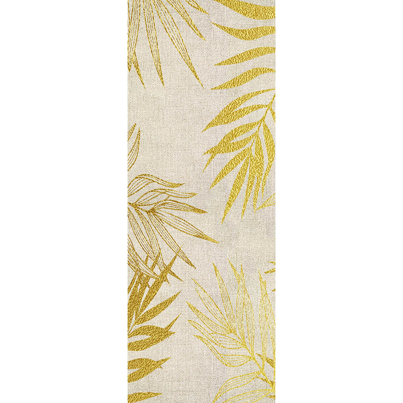 Tapis Zoe jaune - 66x180 cm