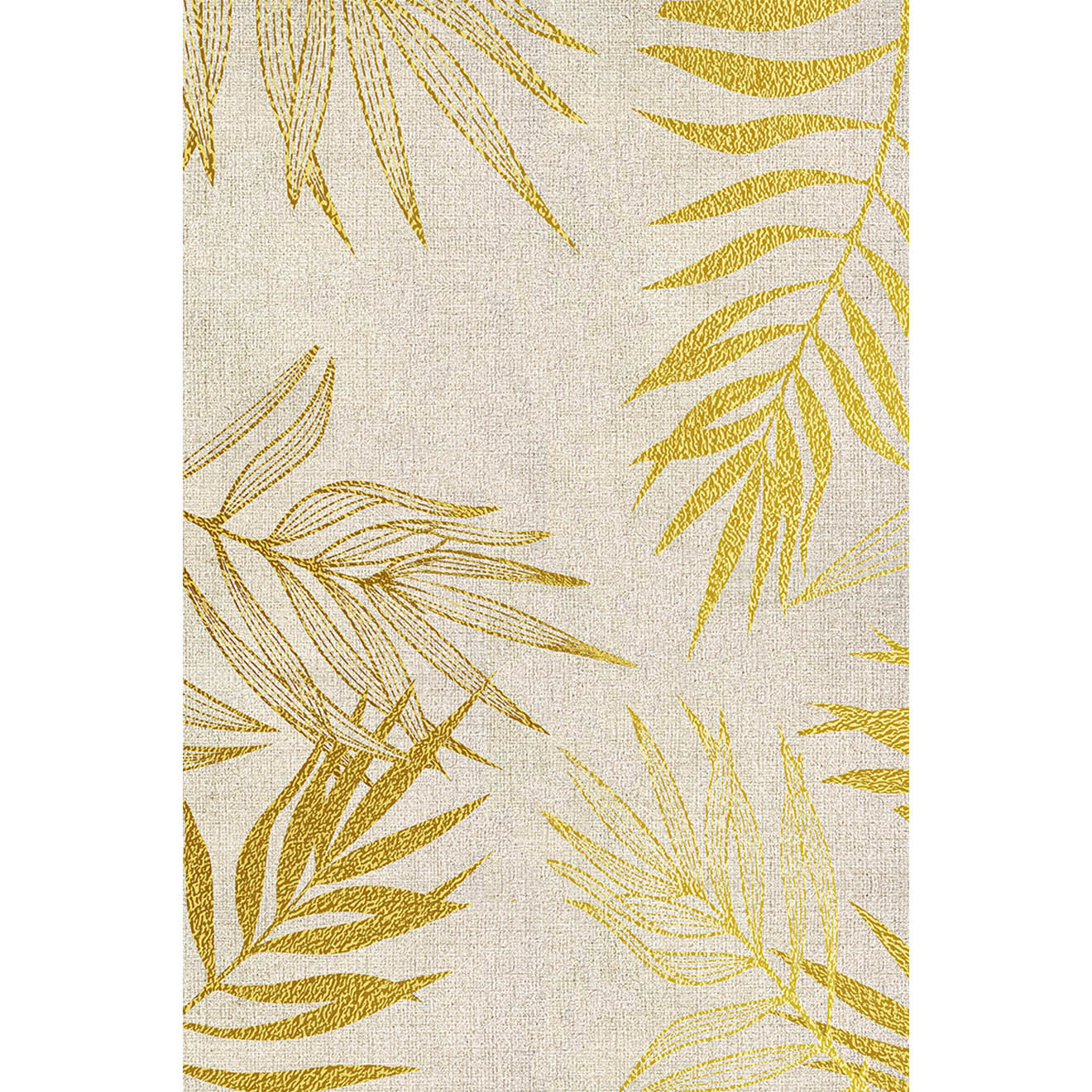 Tapis Zoe jaune - 133x200 cm