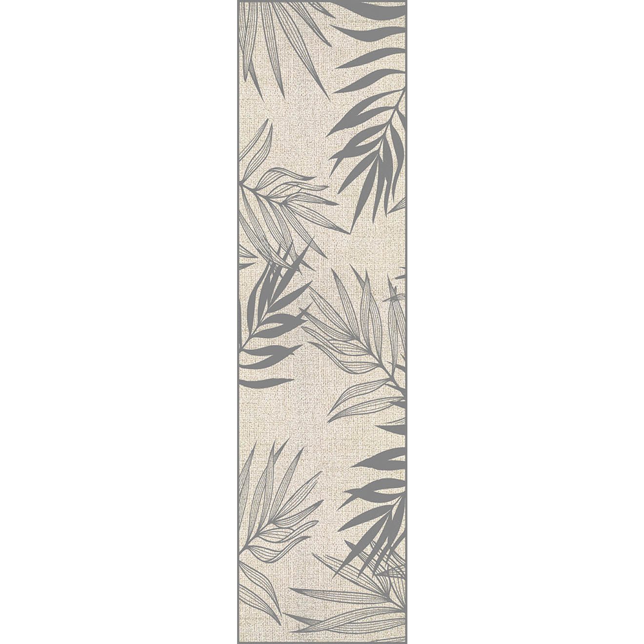 Tapis Bastian gris/beige - 66x250 cm