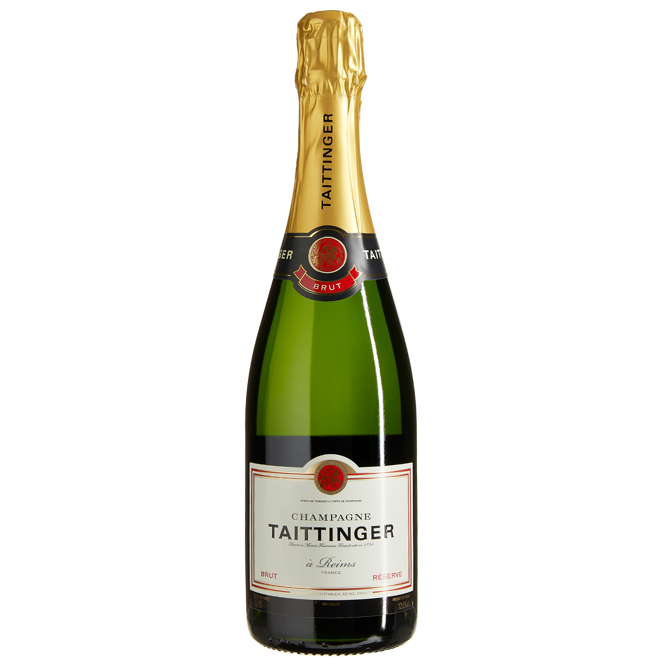 Champagne - 1 Champagne Brut Réserve Taittinger 75cl