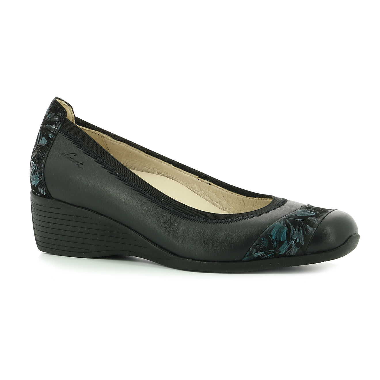 Ballerines en Cuir Dumon noires