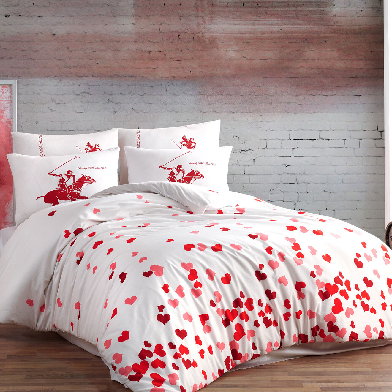 Parure Housse de couette & 2 Taies multicolore - 200x200 cm