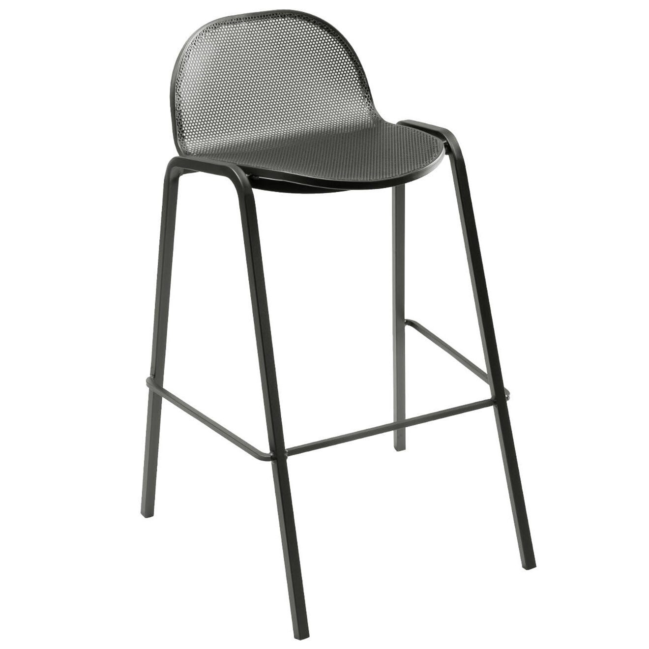 4 Tabourets Way fer ancien - 95x60x59 cm