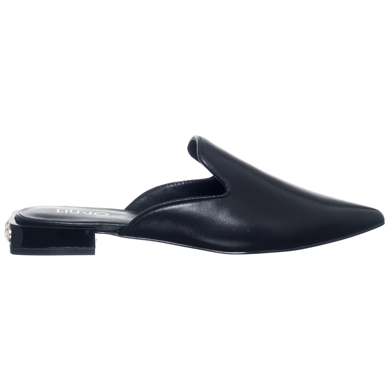 Mules en Cuir Viky noires