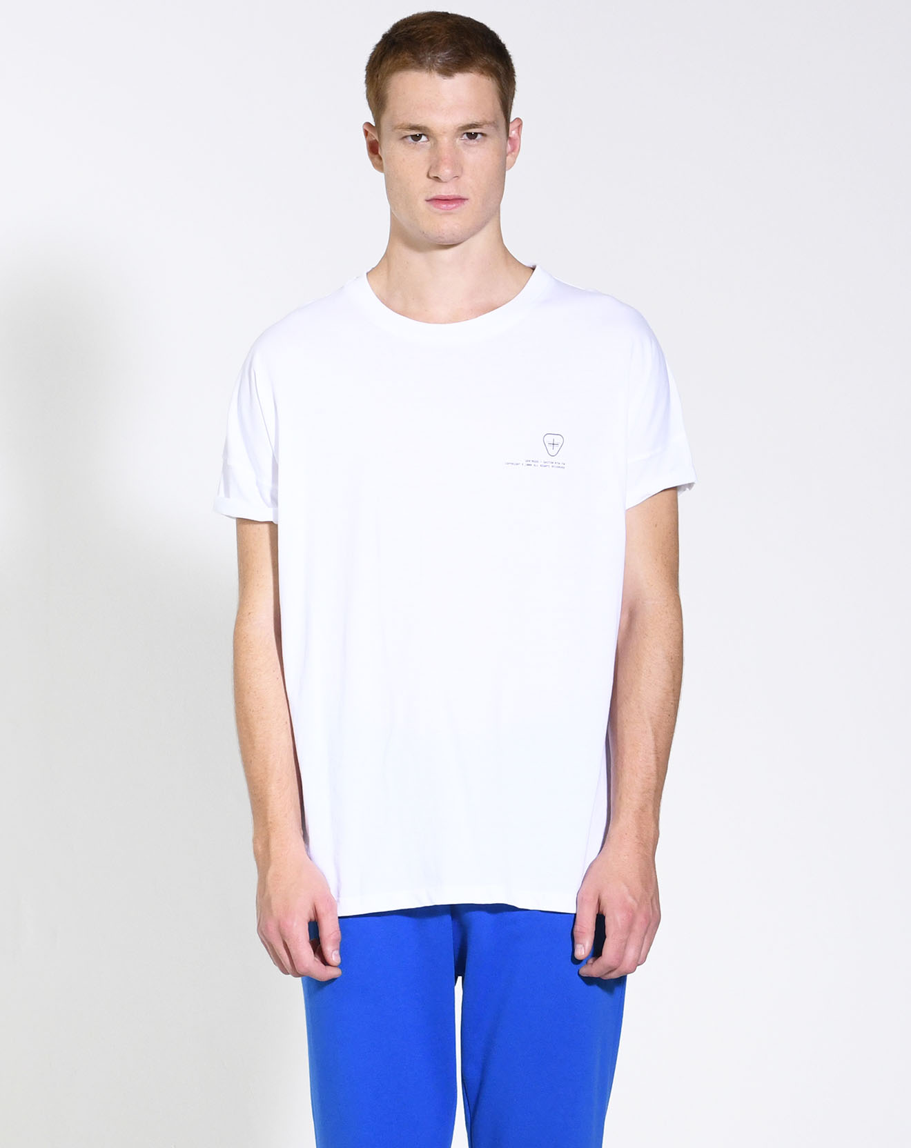 T-Shirt Greg blanc