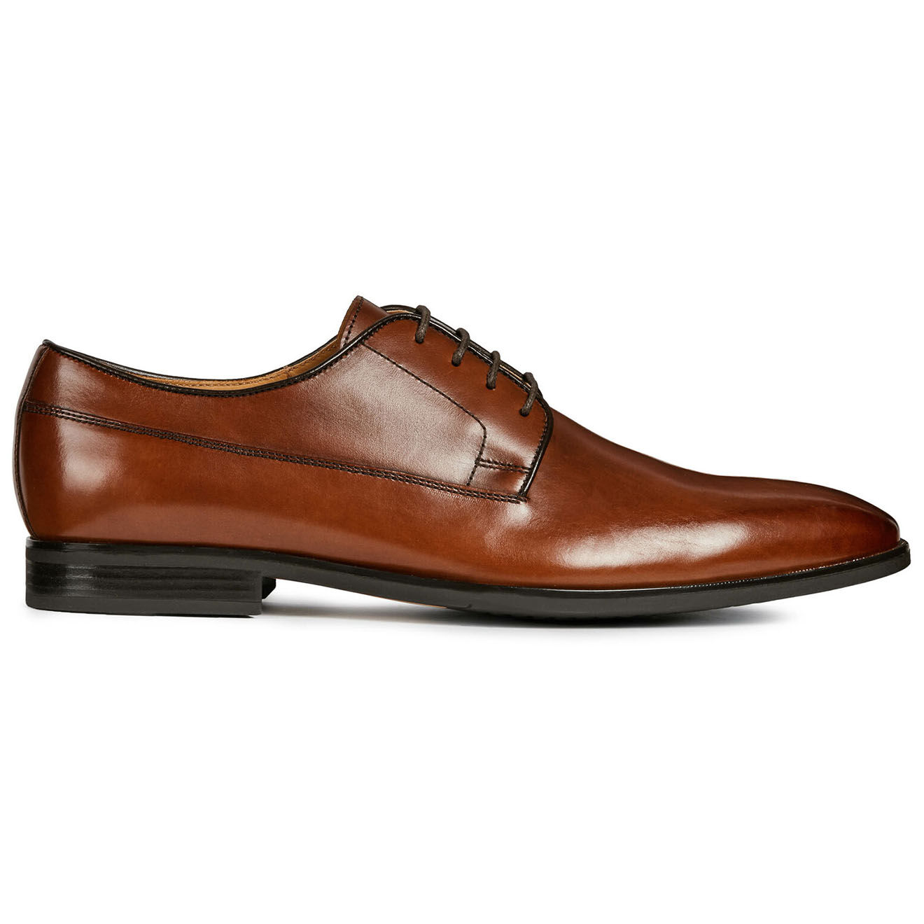 Derbies en Cuir Gabin cognac