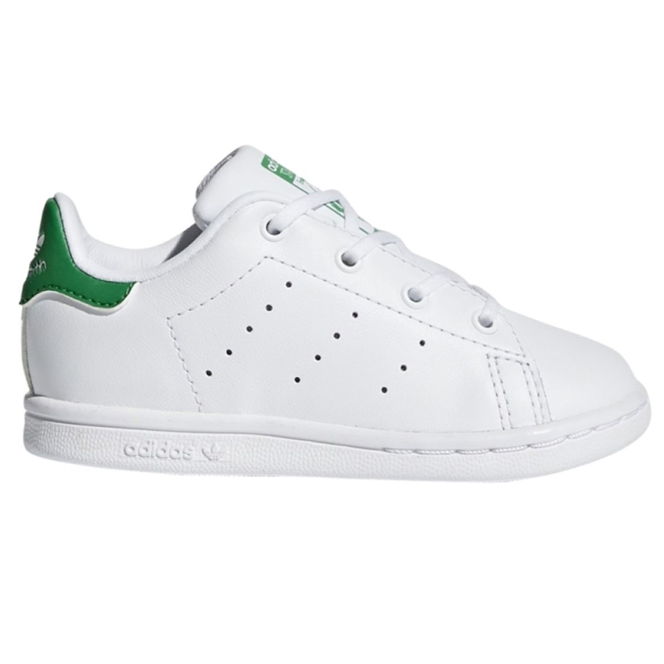 Adidas - Baskets en Cuir Stan Smith Td blanc/vert