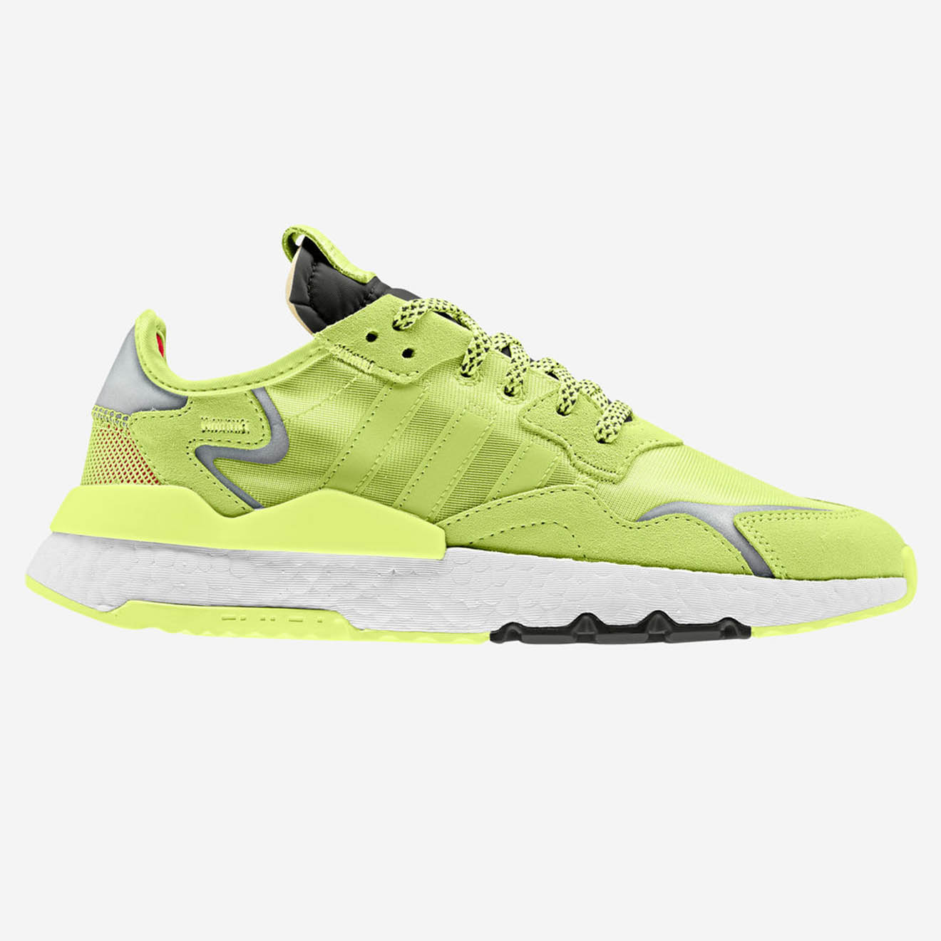 Adidas - Baskets en Cuir & Mesh Nite Jogger W jaunes