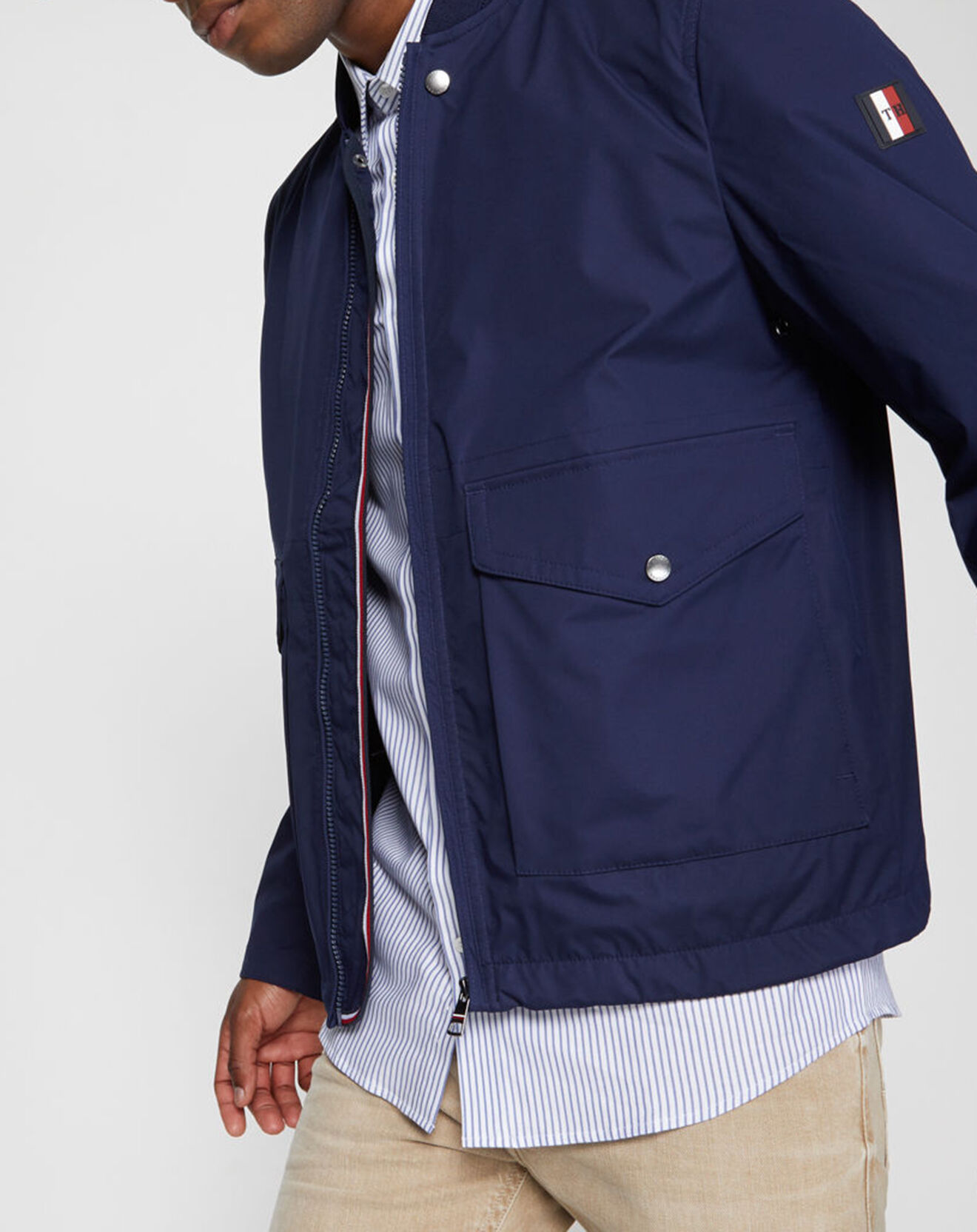 Blouson Stretch Field bleu