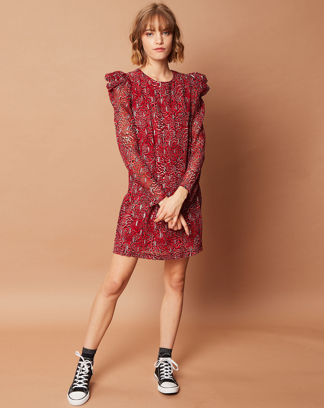 Robe Berlingot rouge