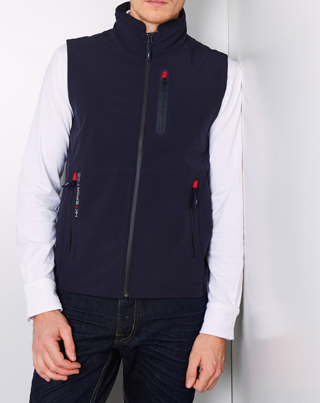 Veste Soft HKT Sport Performance bleu marine