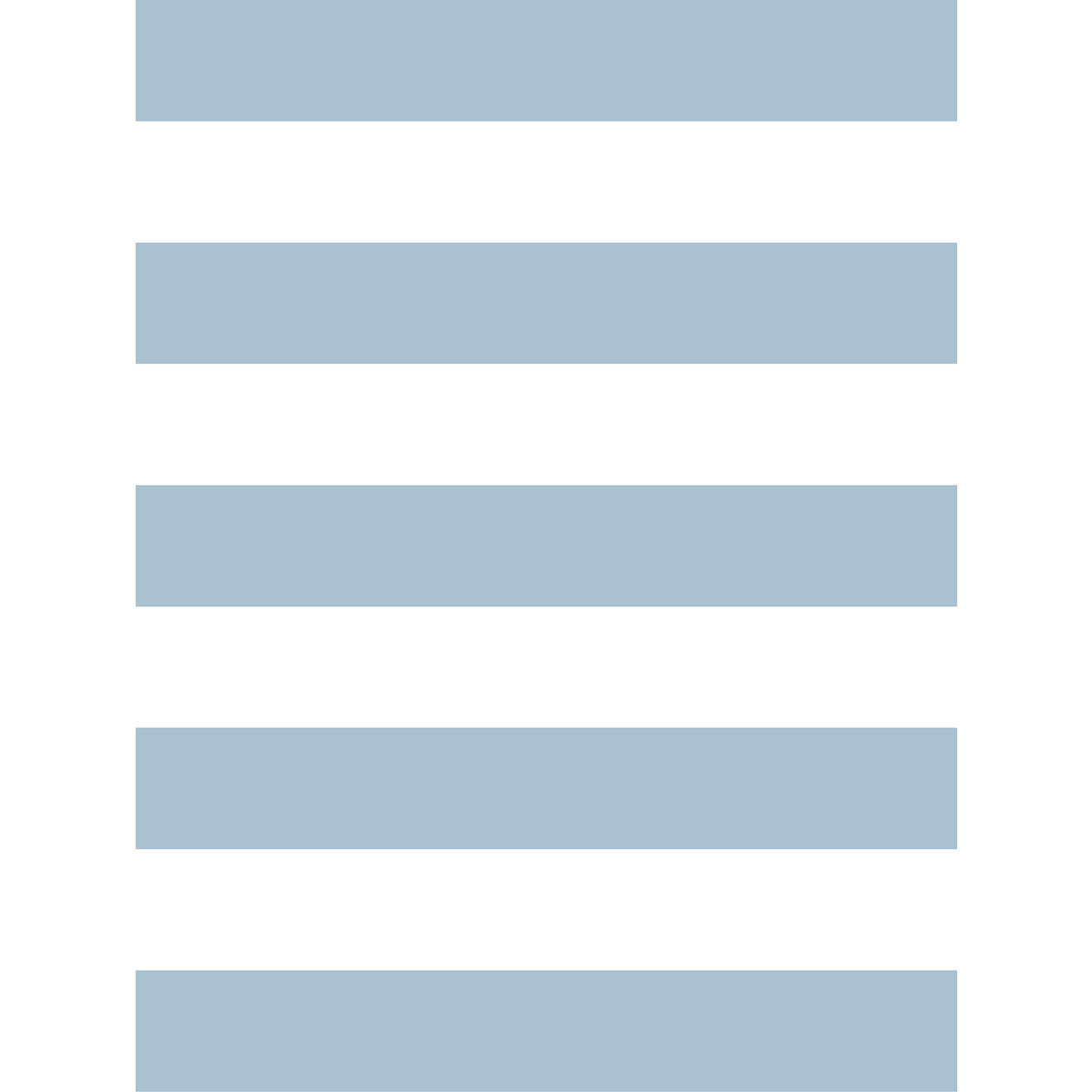Tapis à rayure bleu clair - 100x133 cm
