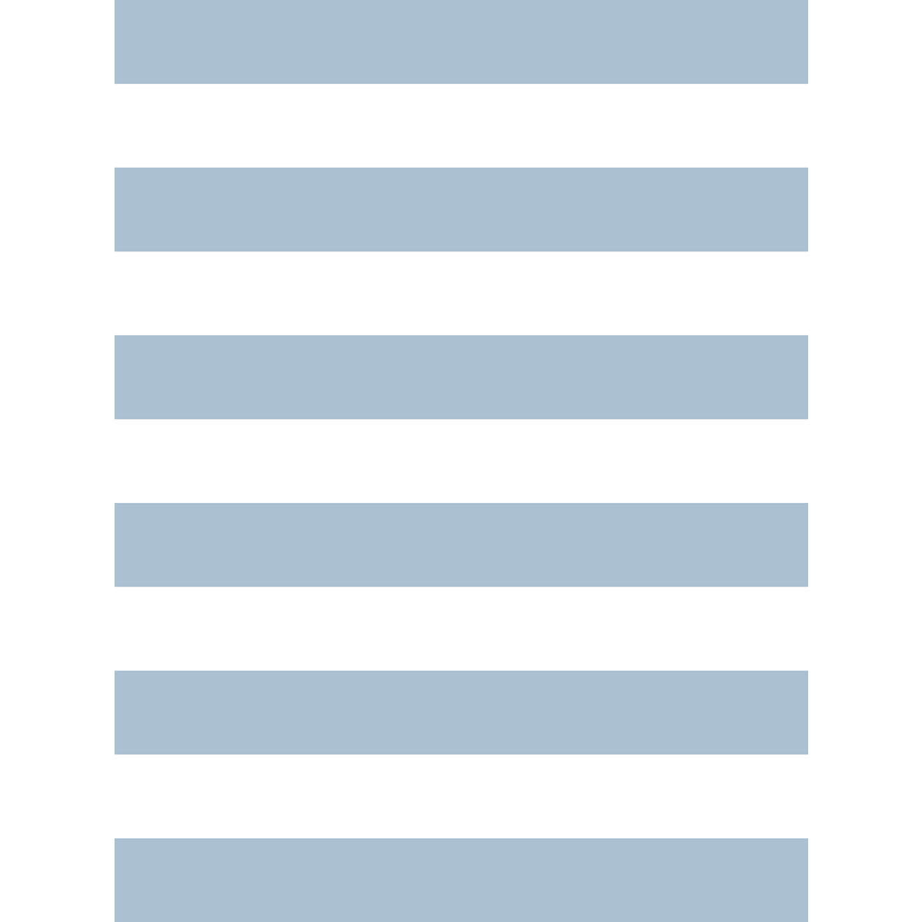 Tapis à rayure bleu clair - 200x266 cm