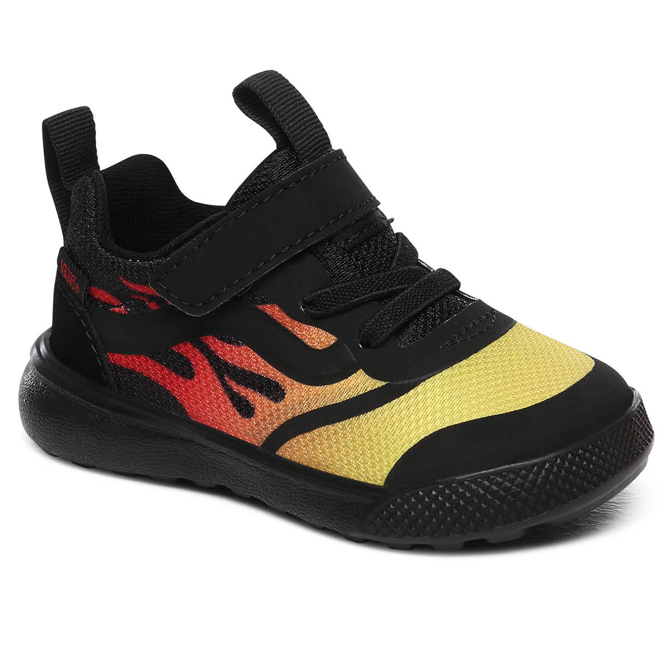 Vans - Sneakers en Cuir & Toile Ultra Range Rapidweld noir/jaune/rouge