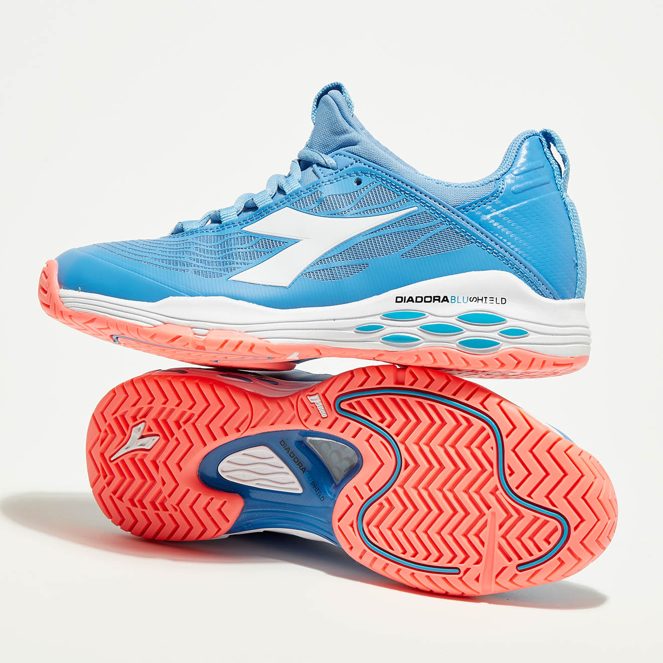 diadora - sneakers tennis speed bleues