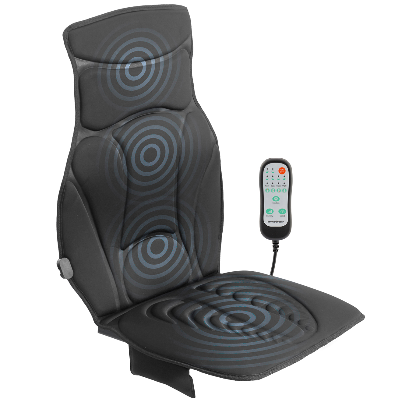 Innovagoods - Siège de massage thermique shiatsu - 20w