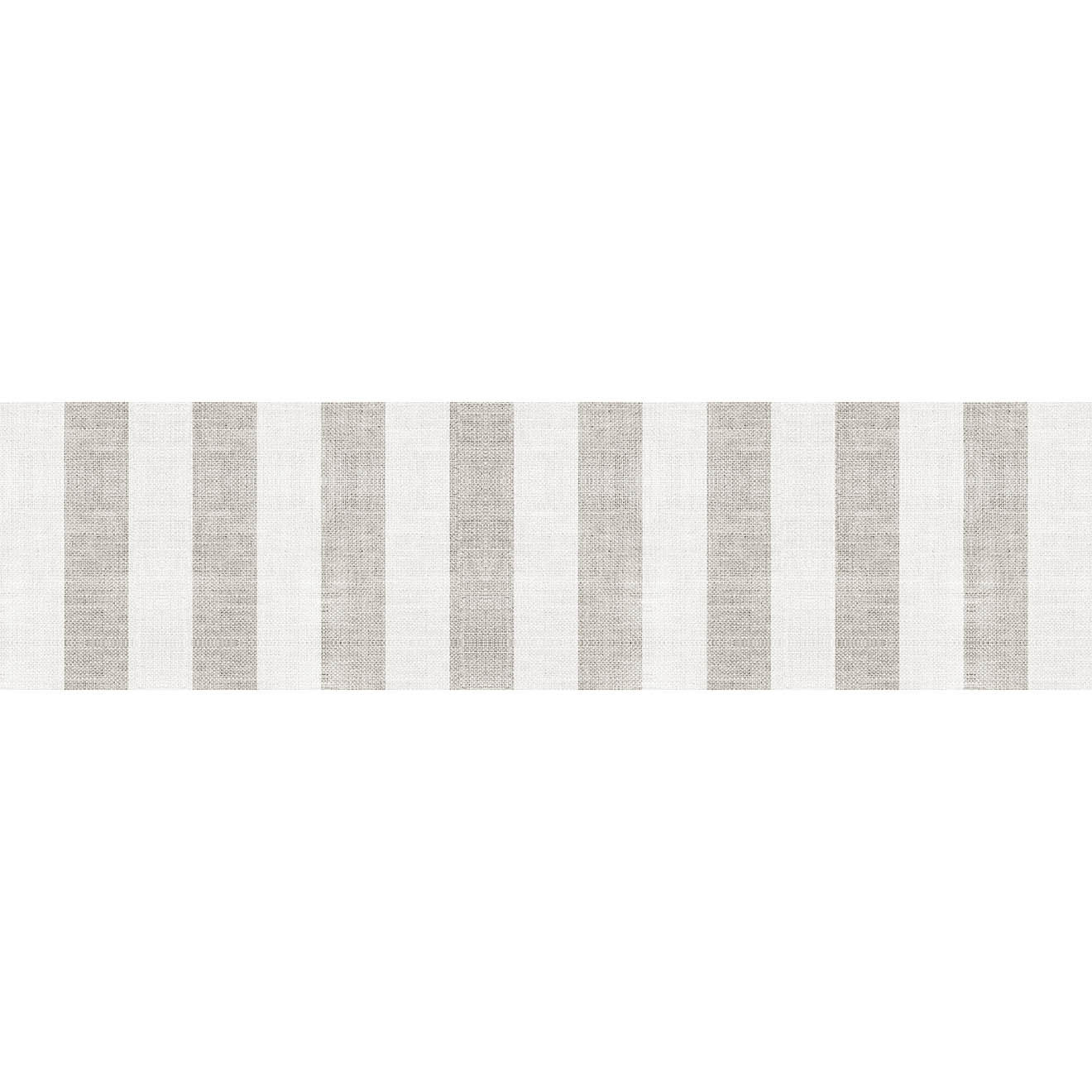 Tapis en Toile de jute beige/blanc - 66x250 cm
