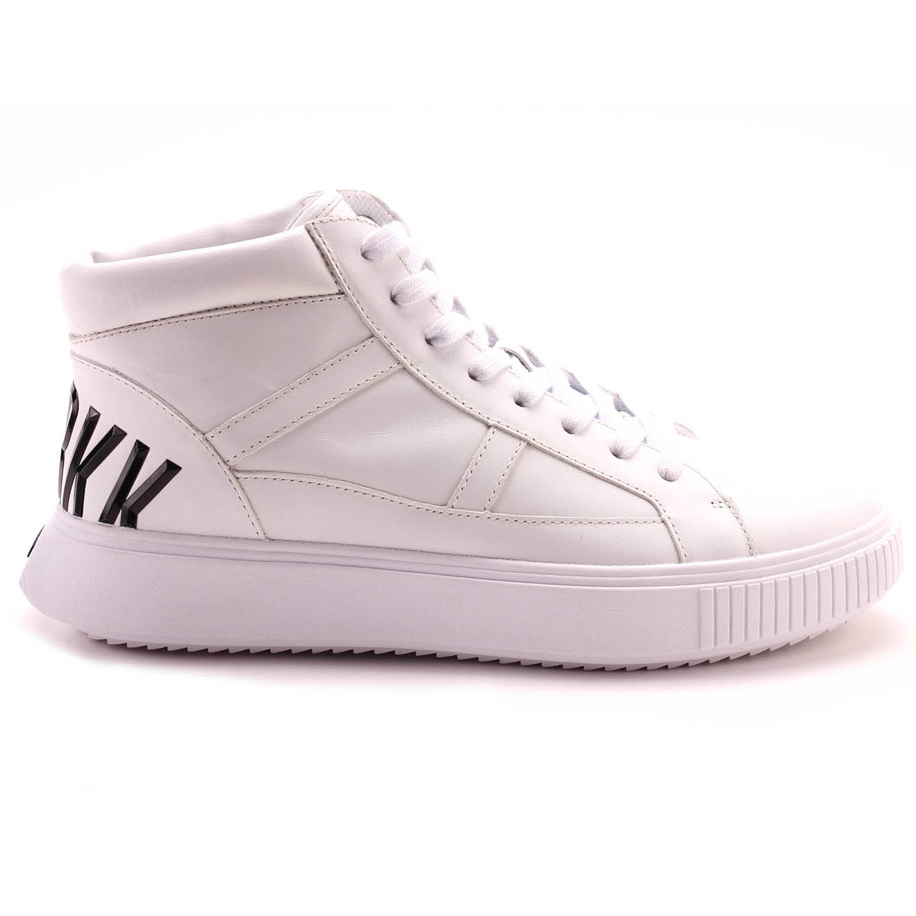 Sneakers montantes en Cuir Colbin blanches