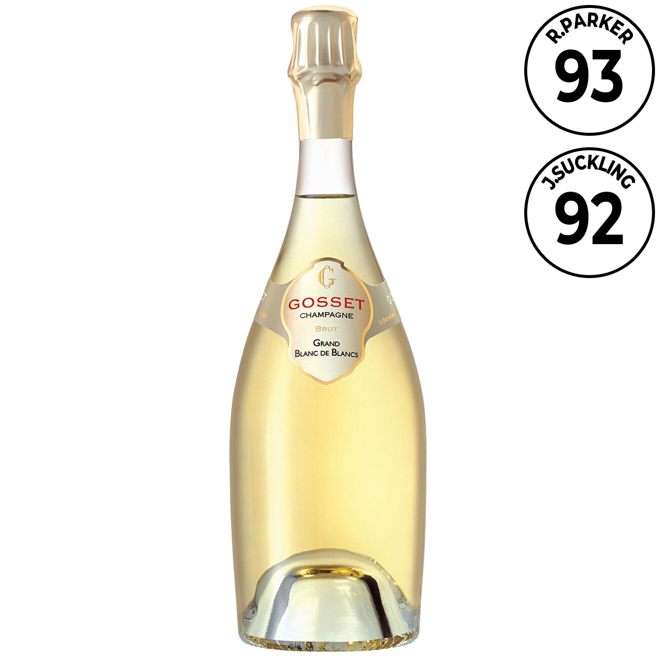 1 Champagne Grand Blanc de Blancs Gosset 75cl