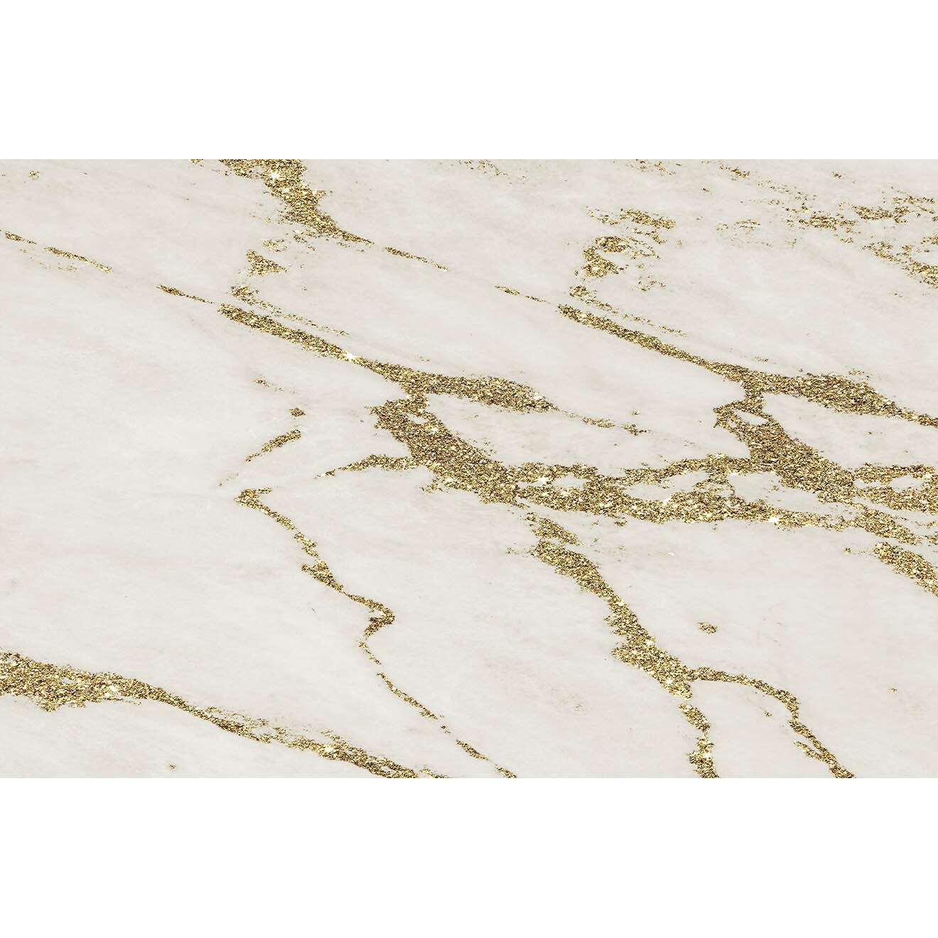 Tapis Marble marbré/doré - 133x200 cm