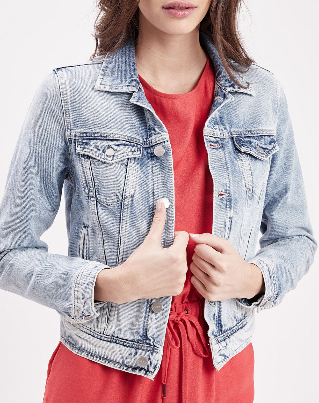 Veste Core denim bleue
