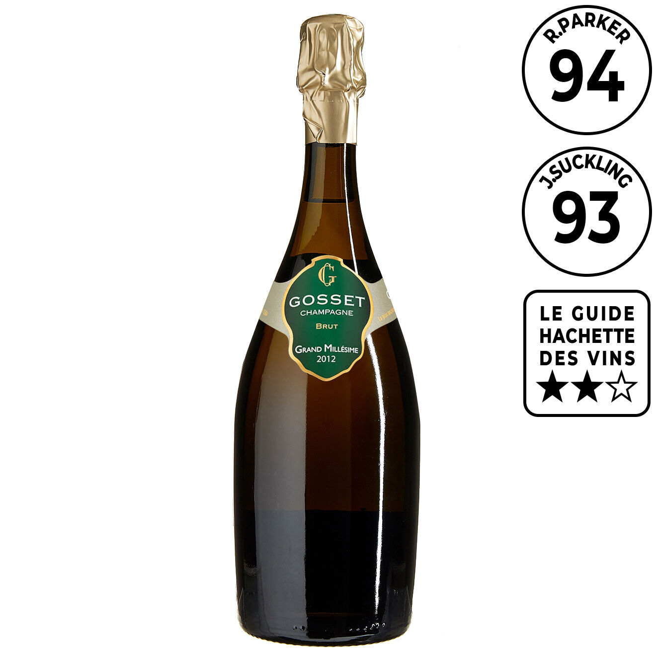 1 Champagne Grand Millésime Brut 2012 Gosset 75cl