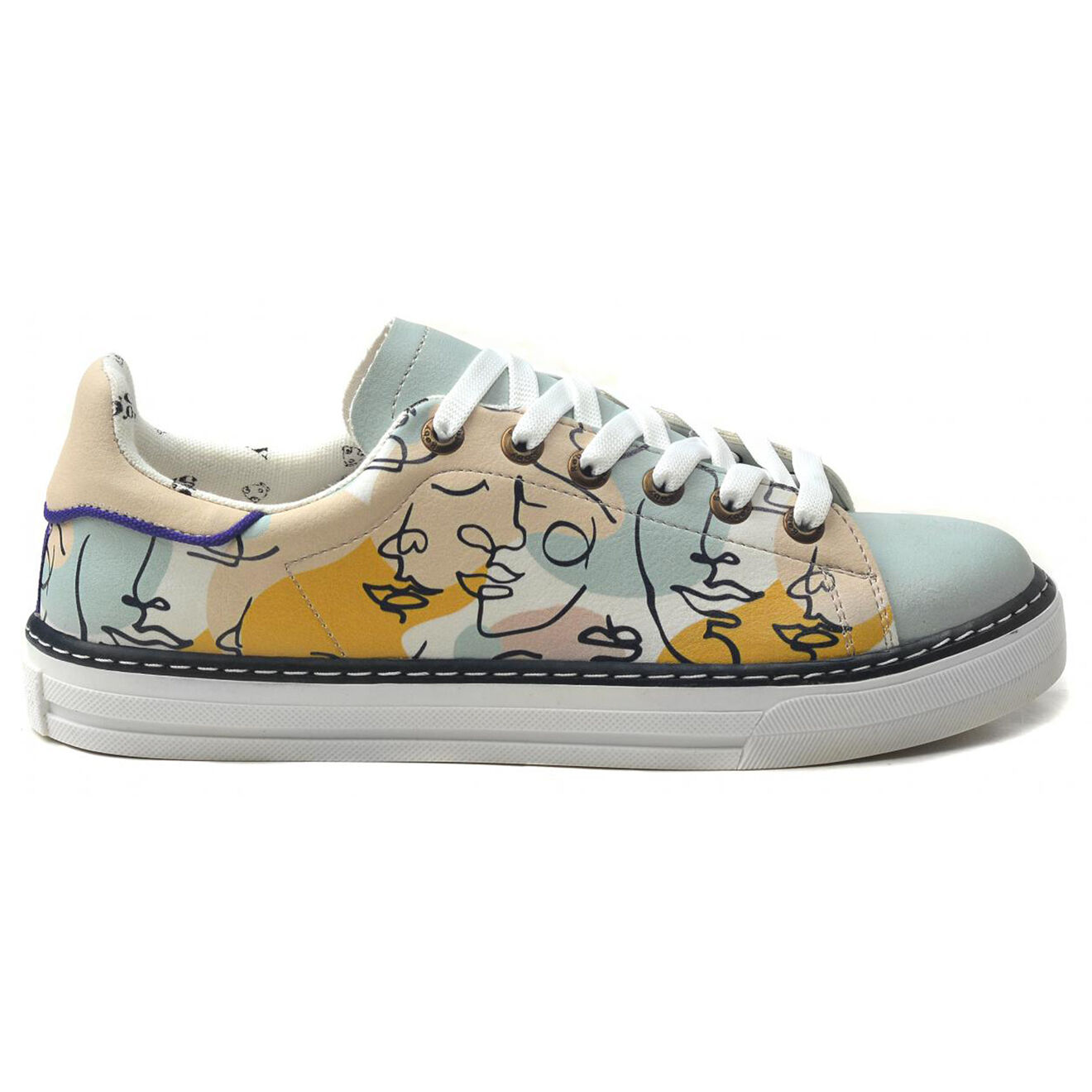 Sneakers Sarah multicolores - Talon 2.7 cm