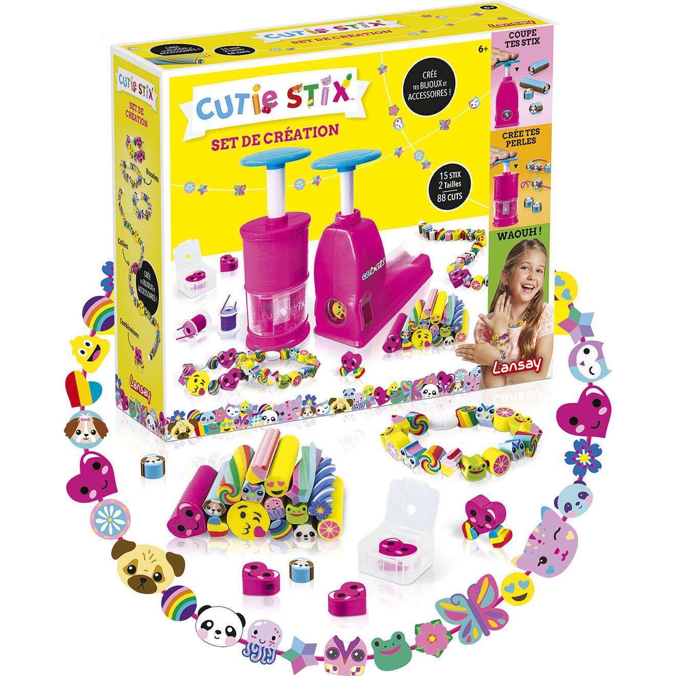 Lansay - Set création de bijoux Cutie Stix - 6 ans et +