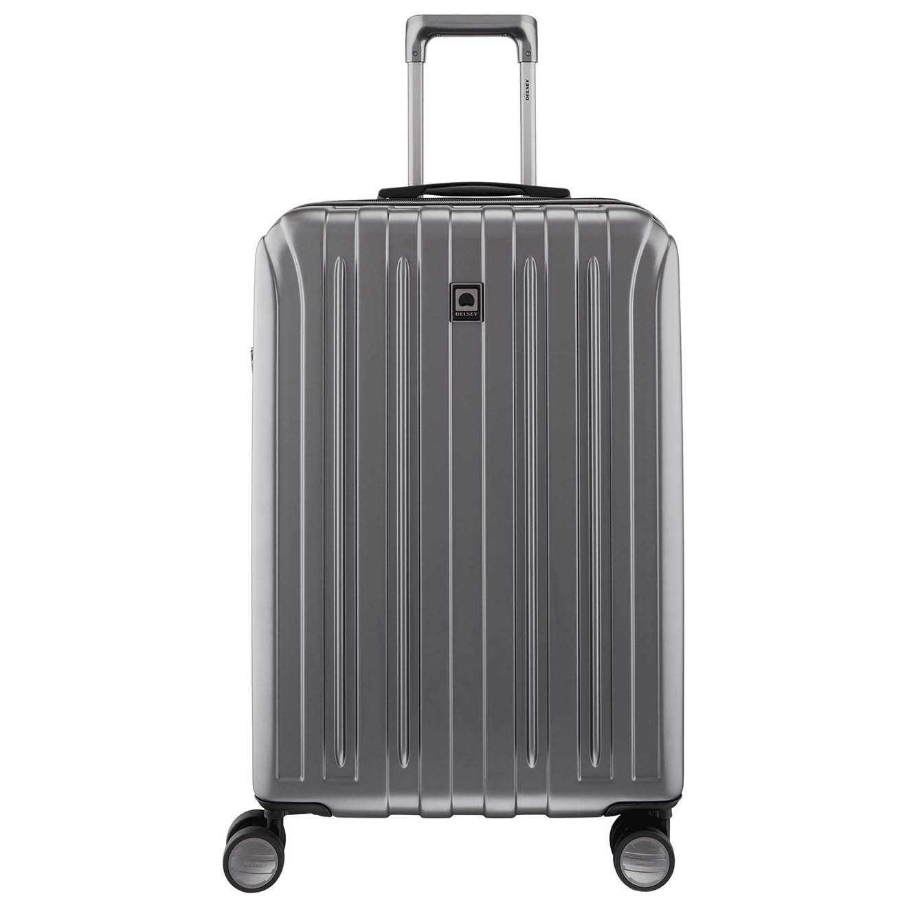 Delsey Paris - Valise Long Séjour extensible 8 roues Titanium 82 cm gris foncé