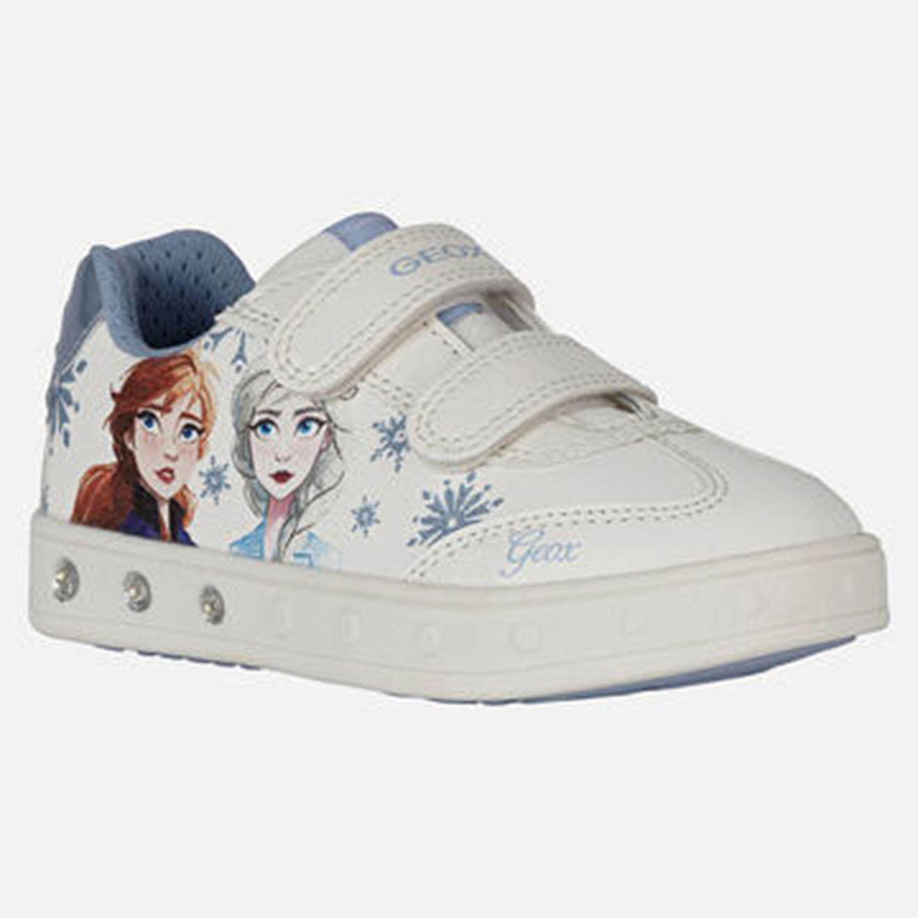 Geox - Sneakers Skylin La reine des neiges  blanches