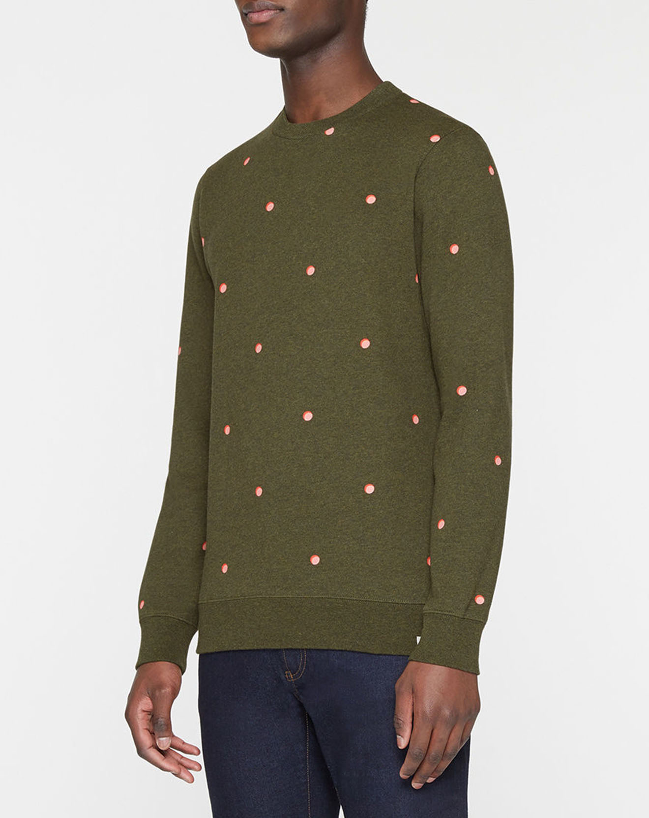 Scotch & Soda - Sweat imprimé allover kaki