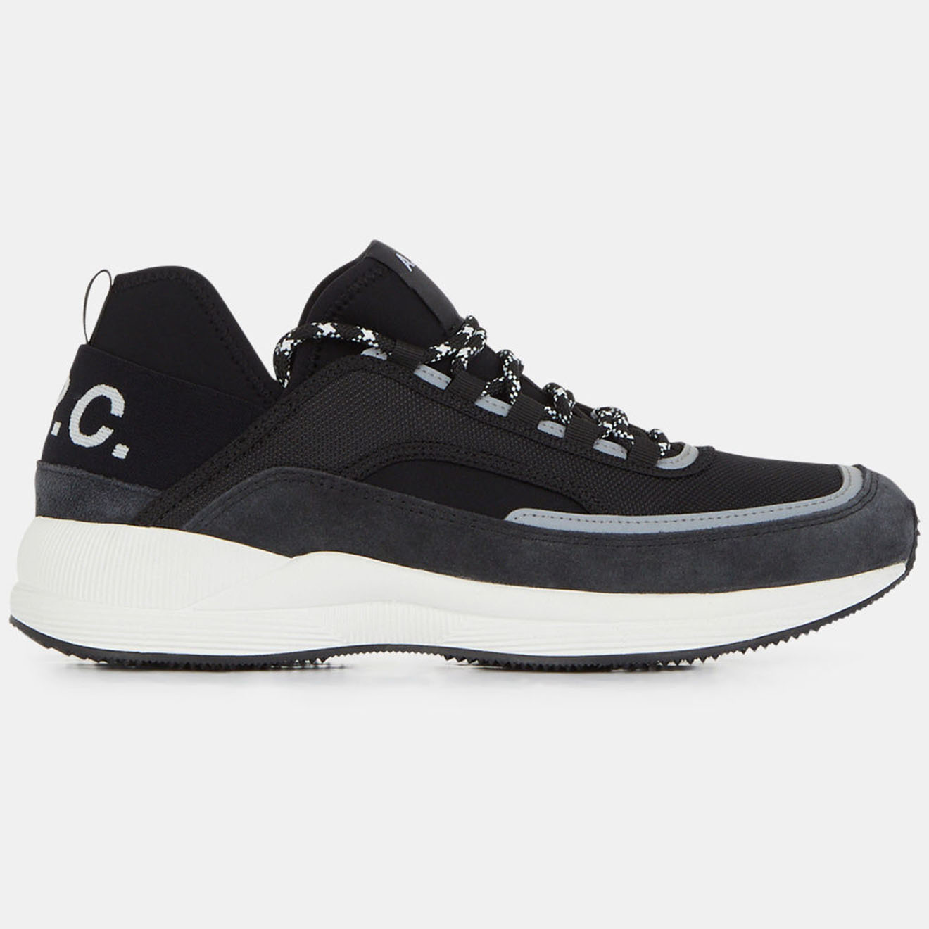 a.p.c. - sneakers mike noires