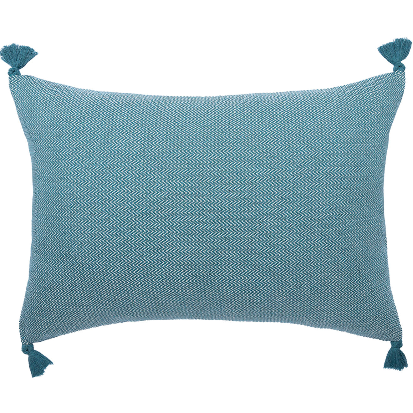 - Housse de coussin Stockholm bleu pétrole - 60x40 cm