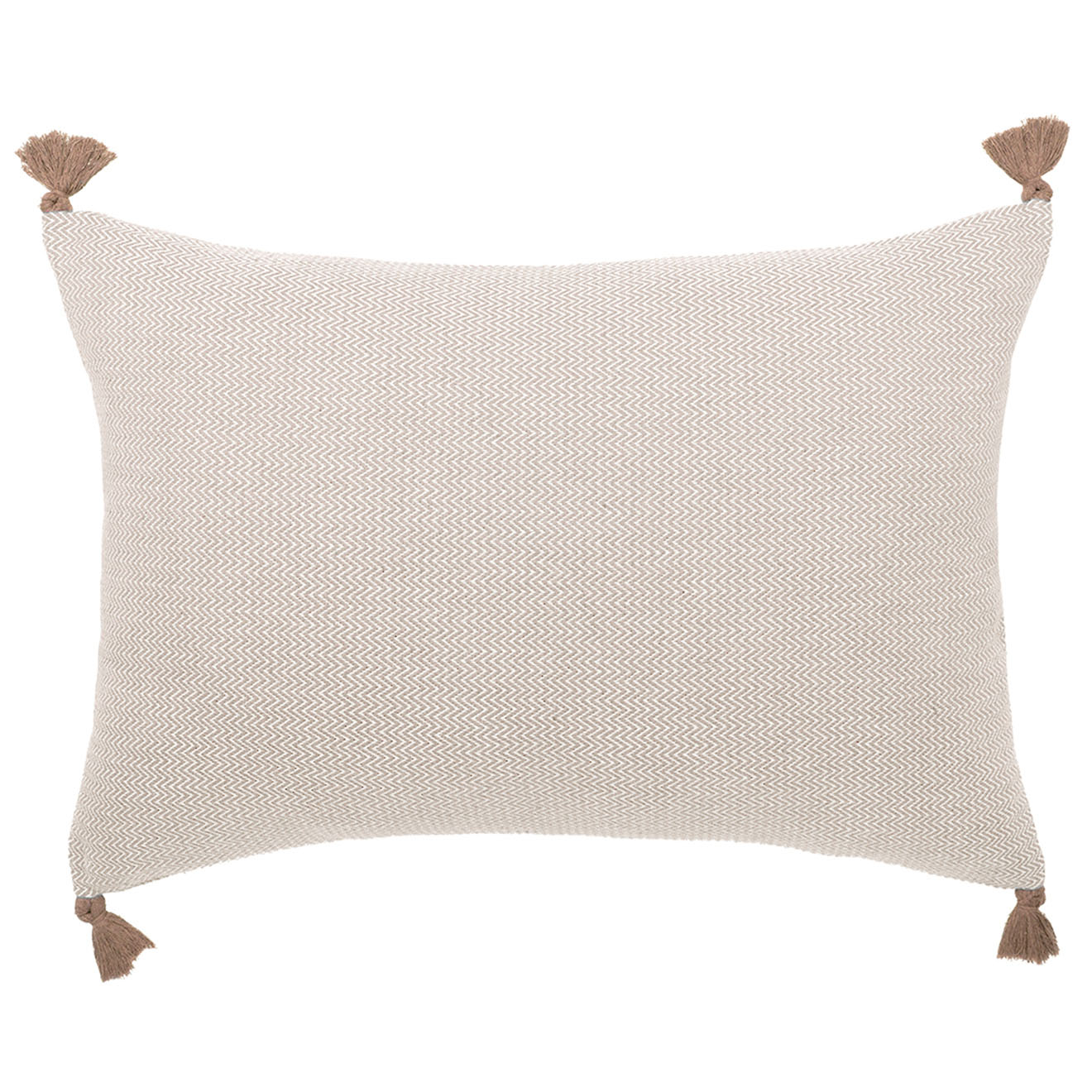 - Housse de coussin Stockholm taupe - 60x40 cm