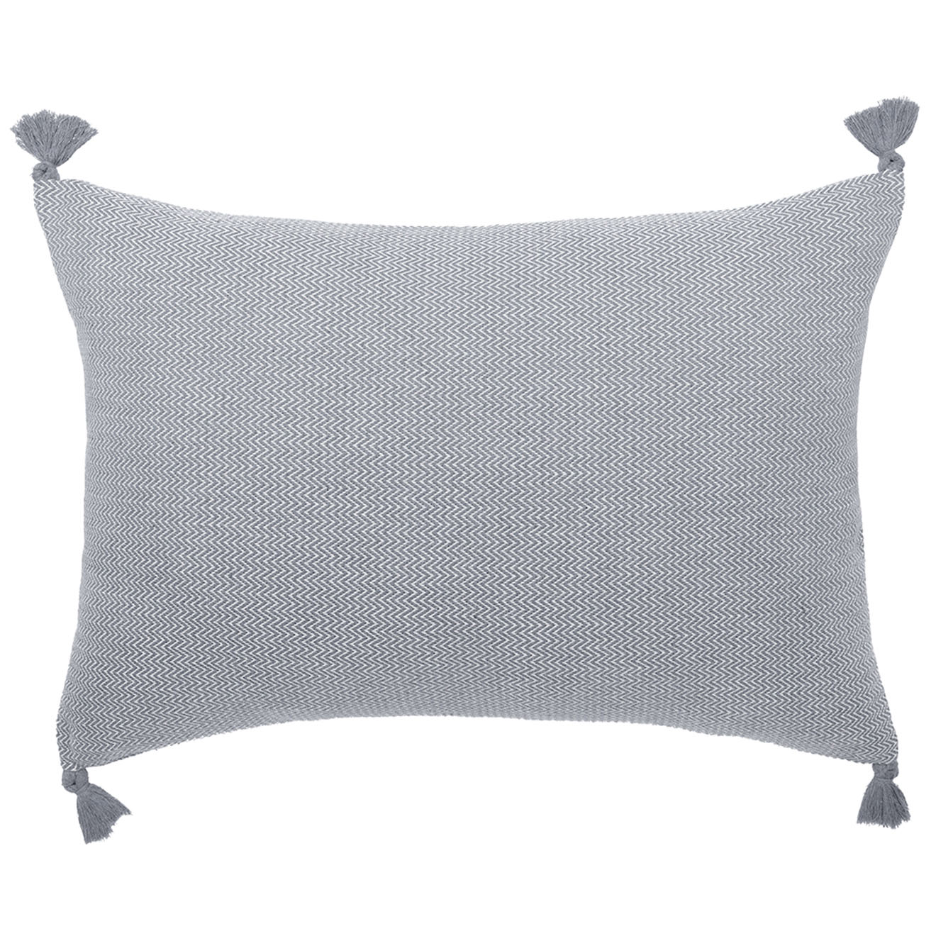 - Housse de coussin Stockholm grise - 60x40 cm