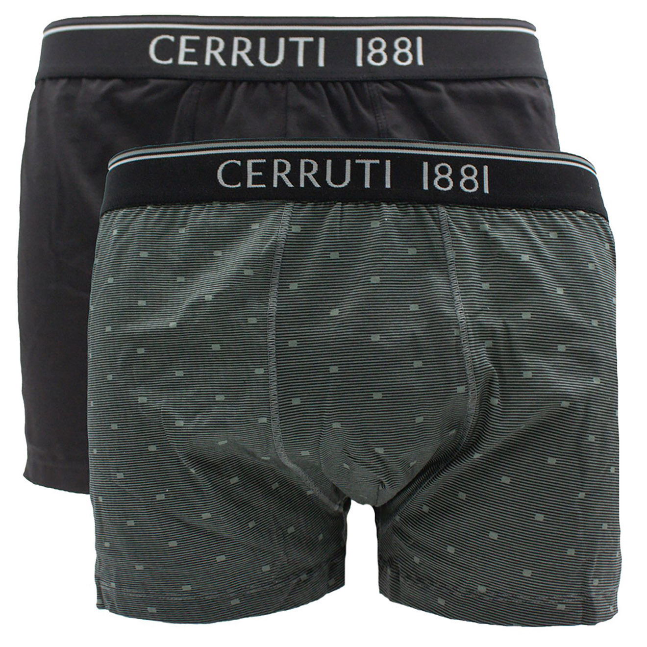 cerruti 1881 - 2 boxers multicolores
