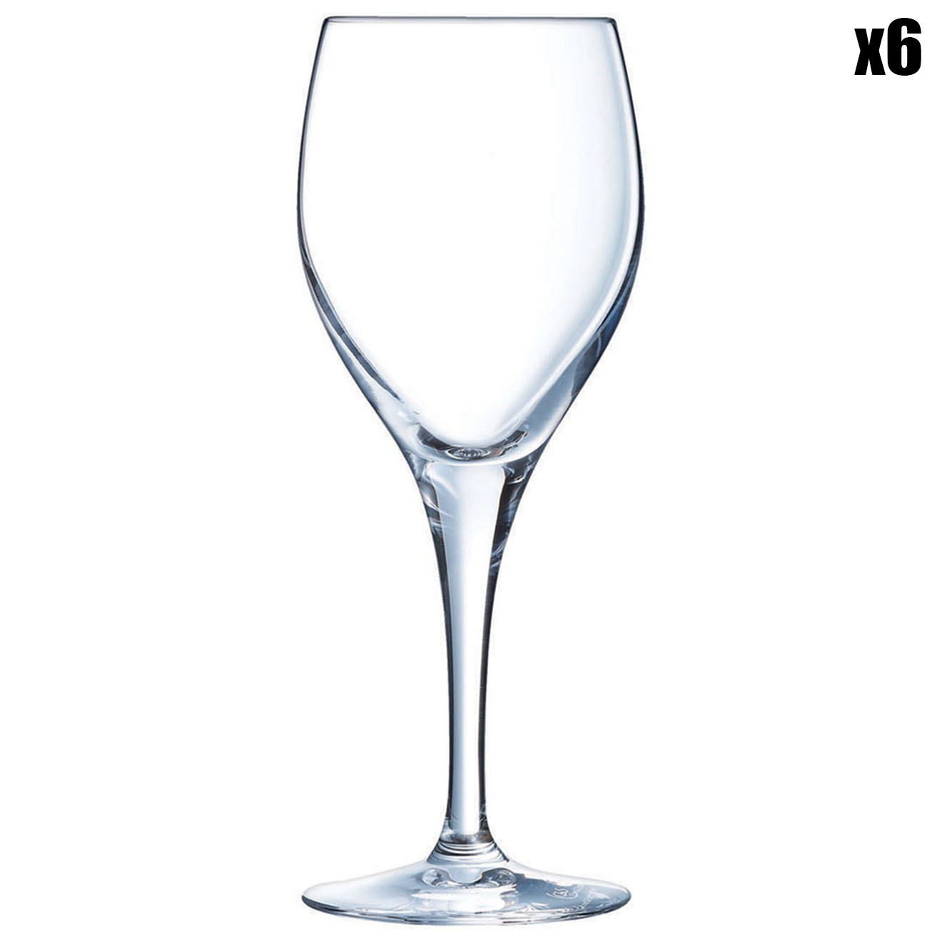 Chef & Sommelier - 6 Verres à pied Sensation Exalt transparents - 25 cl