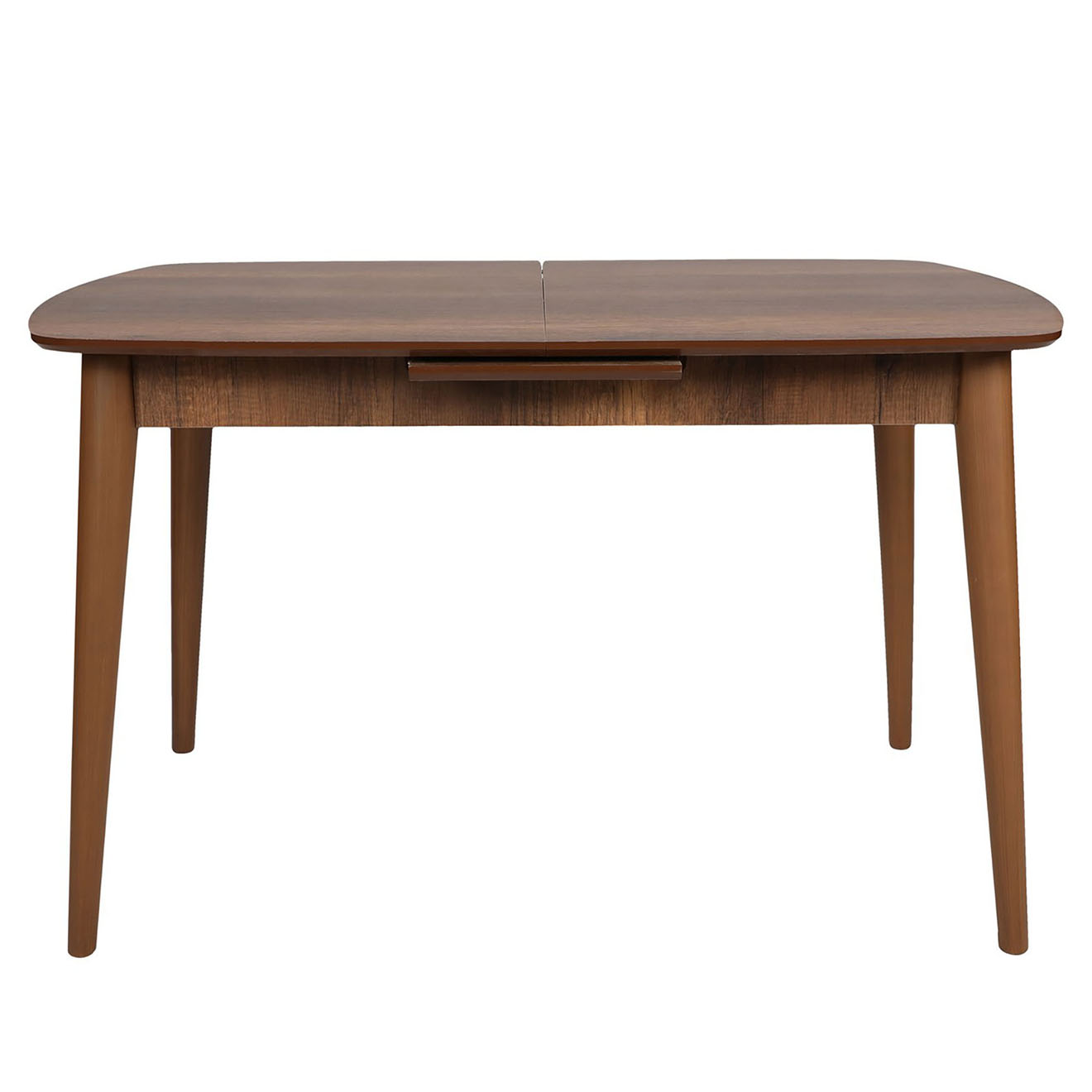 Table à manger Retro marron -130+30x75x80 cm