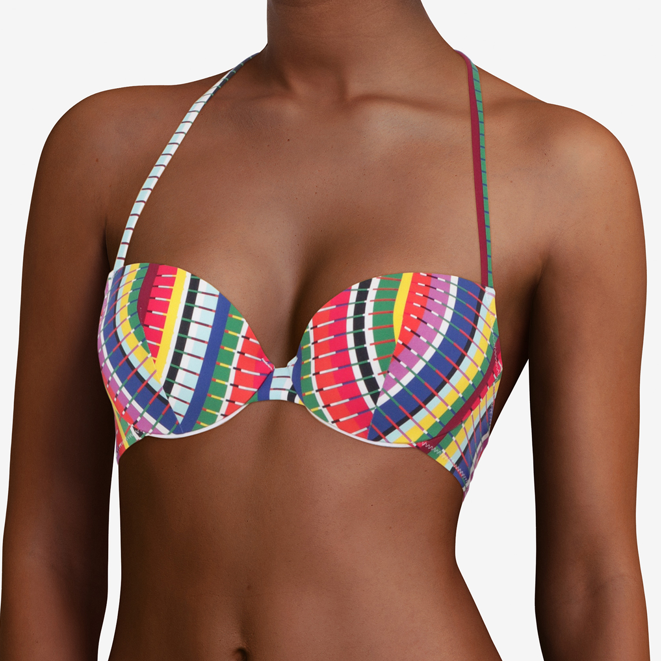 passionata - haut de maillot de bain push-up adila multicolore