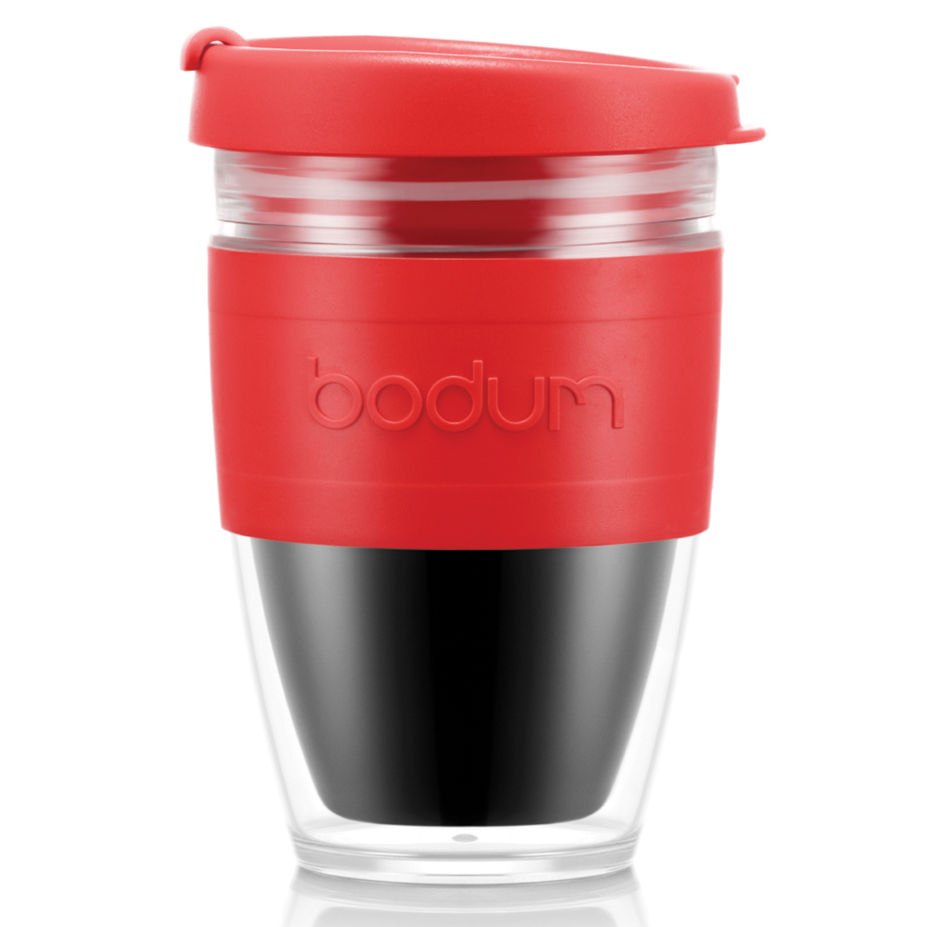 Bodum - Mug à emporter double paroi Joycup rouge - 025L