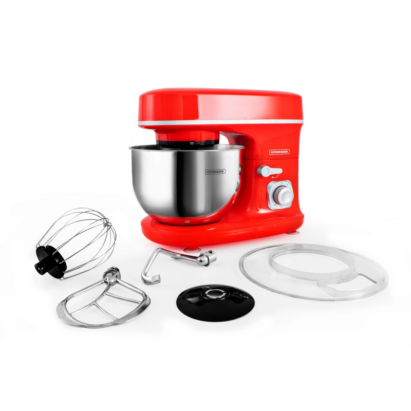 KITCHENCOOK Robot p&acirc;tissier p&eacute;trin Kitchen Cook Revolve 1300 W Rouge