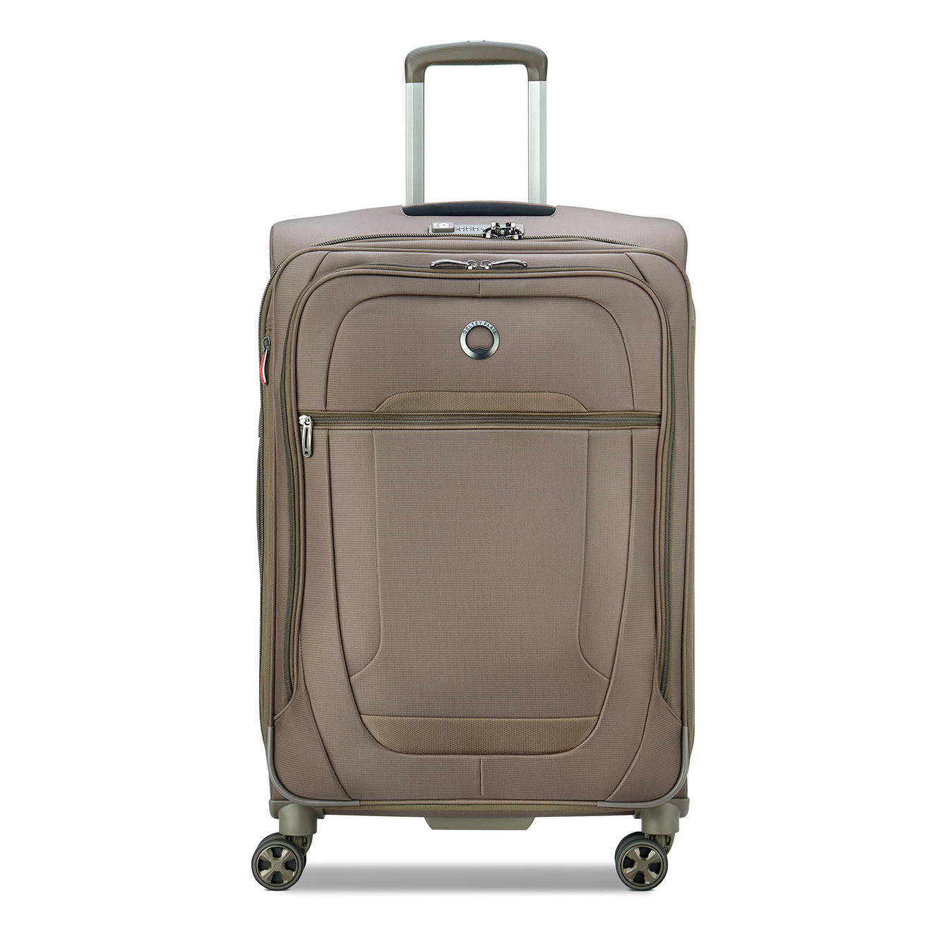 Delsey Paris - Valise Long Séjour extensible 4 roues doubles Helium DLX 71 cm marron