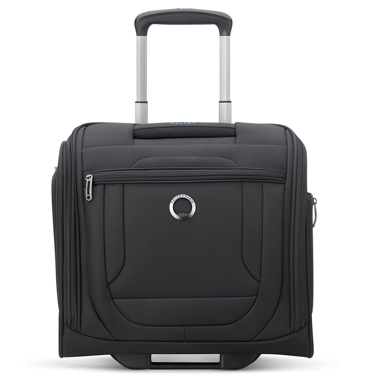 Delsey Paris - Boardcase trolley 2 roues simples Helium DLX noir - 36.5x39x23 cm