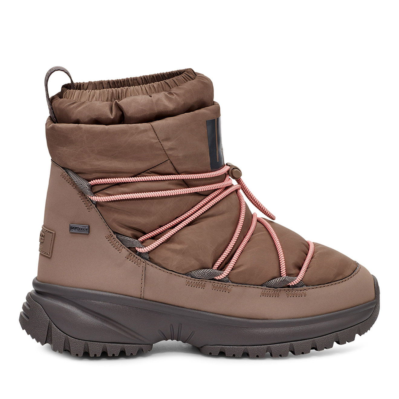 Ugg - Boots imperméable Yose Puffer Mid marron