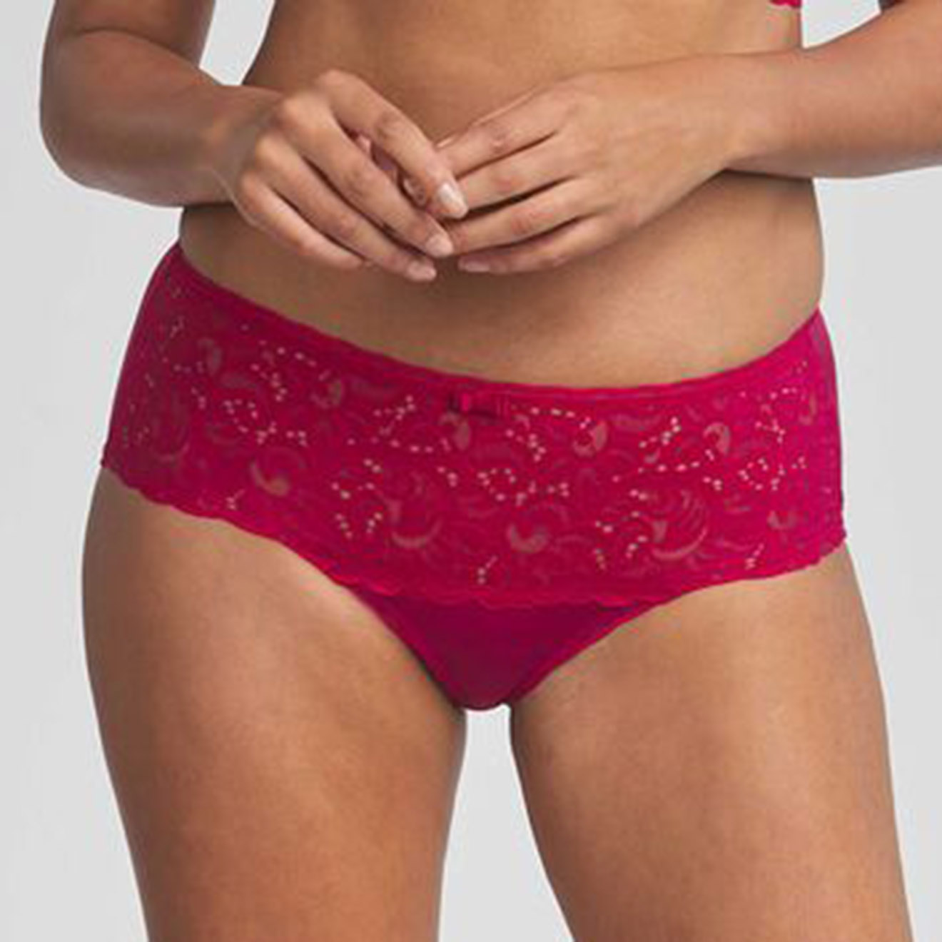 Playtex - Culotte en dentelle Coeur Croisé Féminin doux begonia