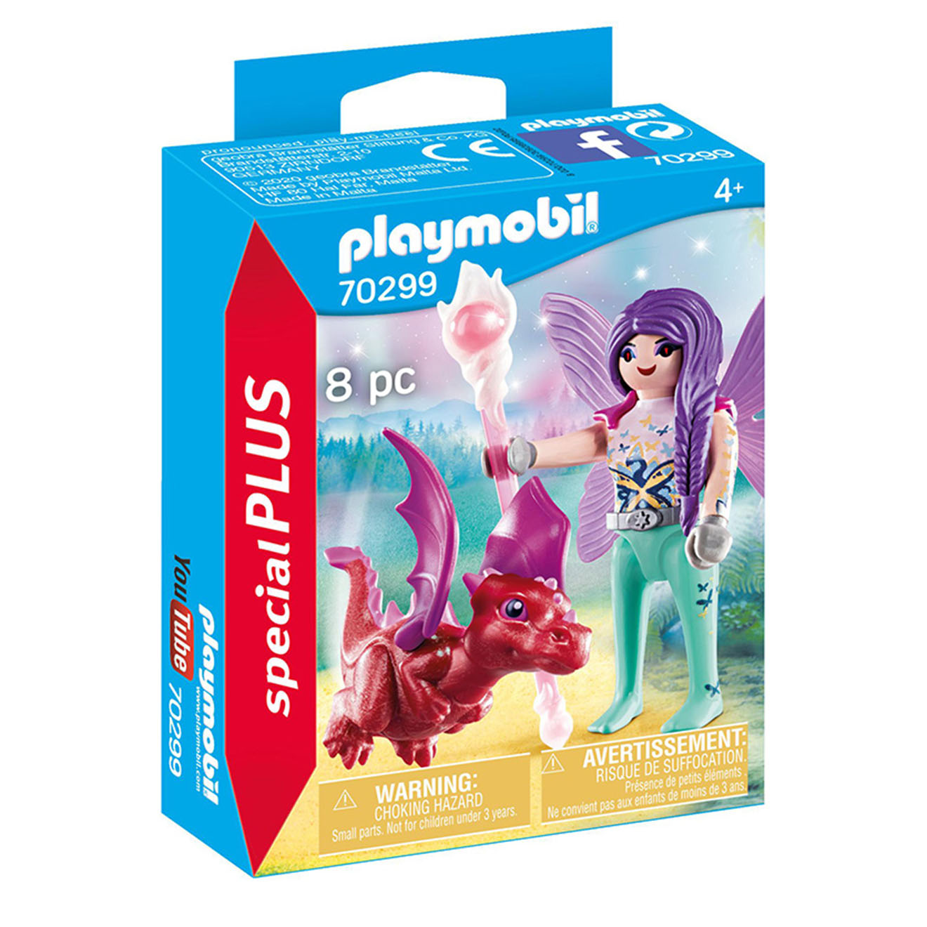 Playmobil - Fée avec bébé dragon - 4 ans et +