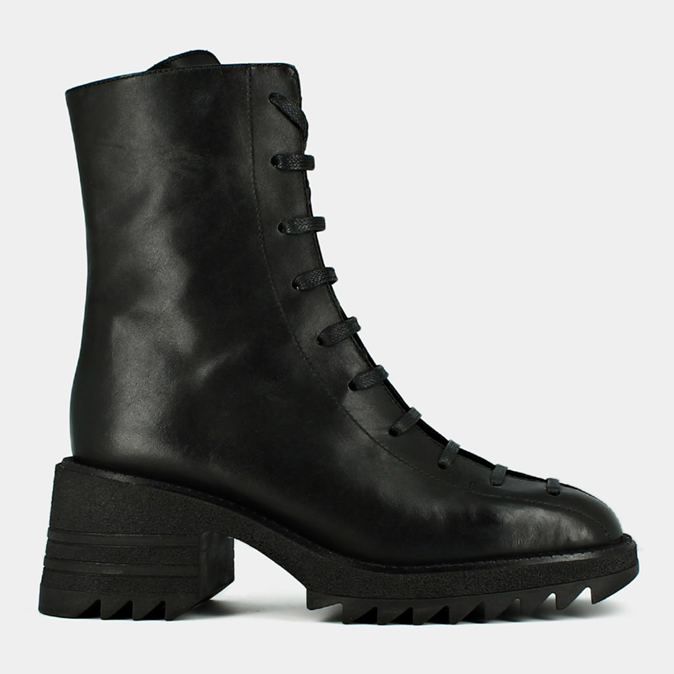 Jonak - Boots en Cuir Dovila noires - Talon 6.5 cm