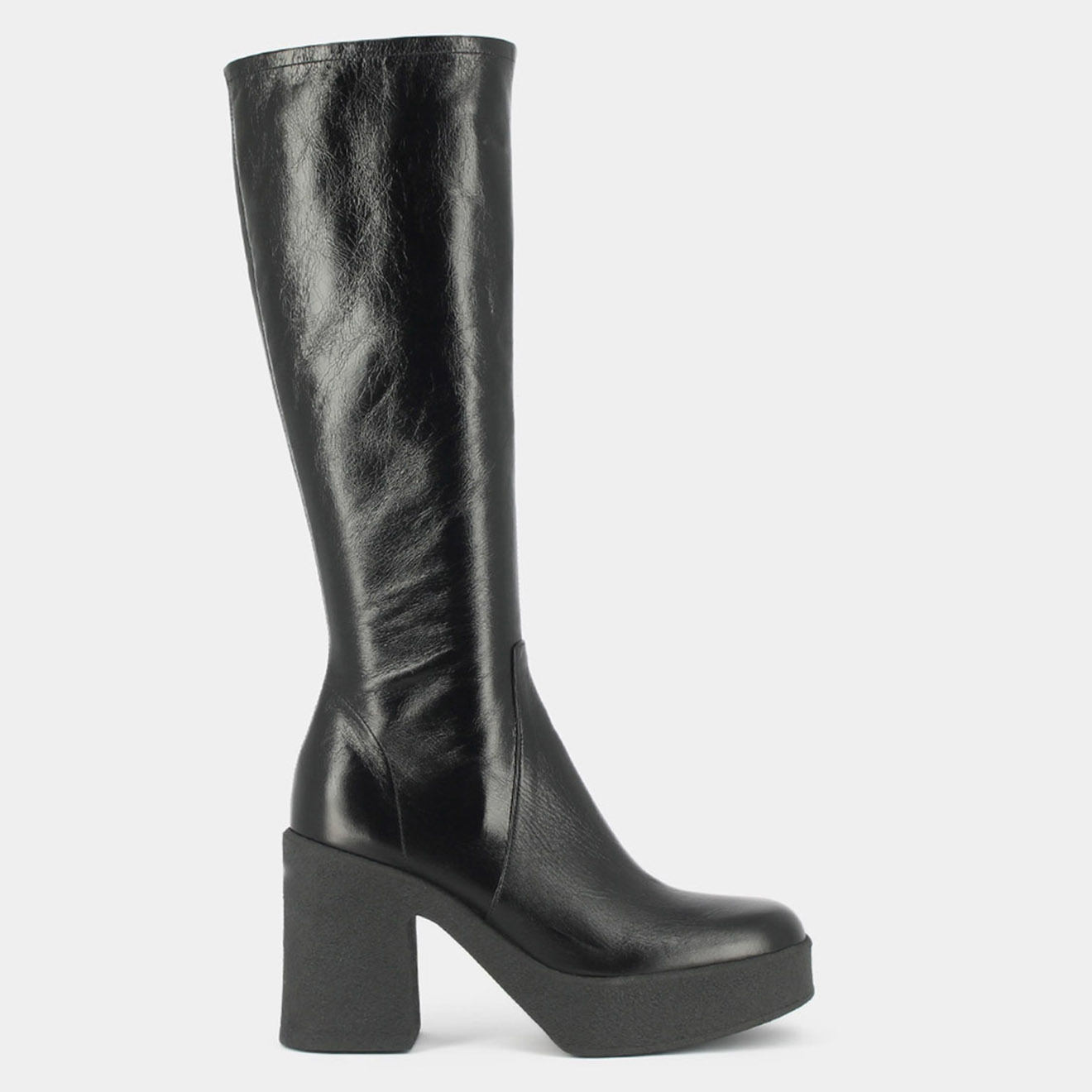 Jonak - Bottes en Cuir Dricia noires - Talon 9.5 cm