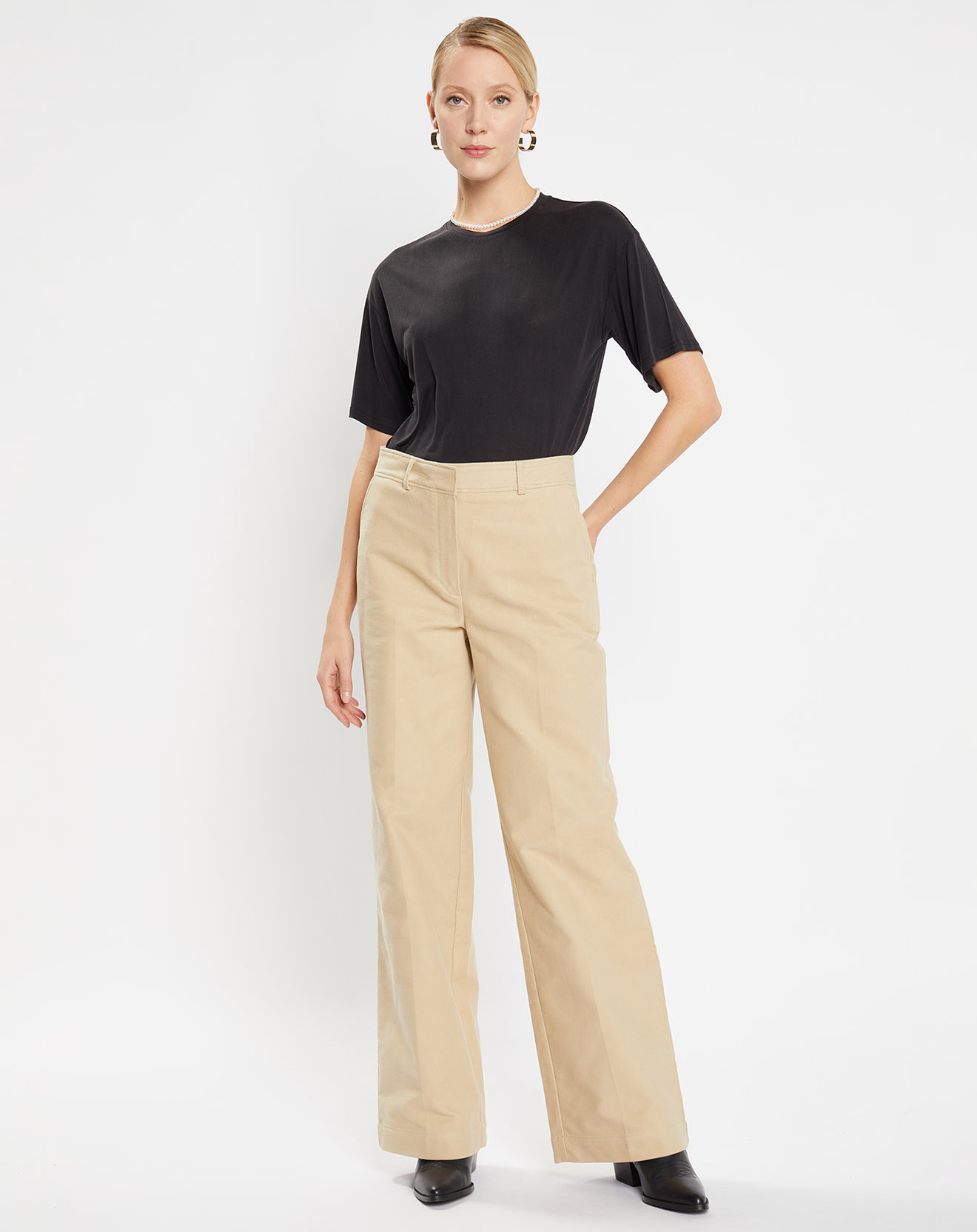 Jodhpur - Pantalon large Parc beige