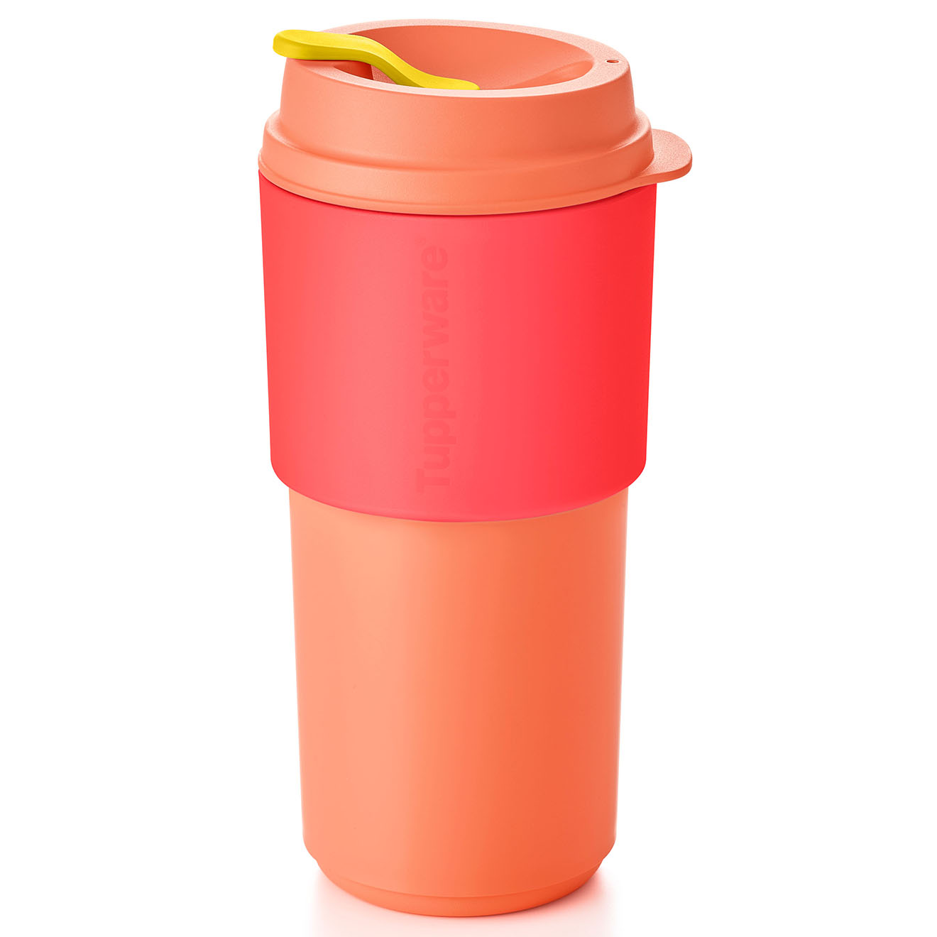 Tupperware - Mug de voyage Eco Coffee to go rose - 490ml